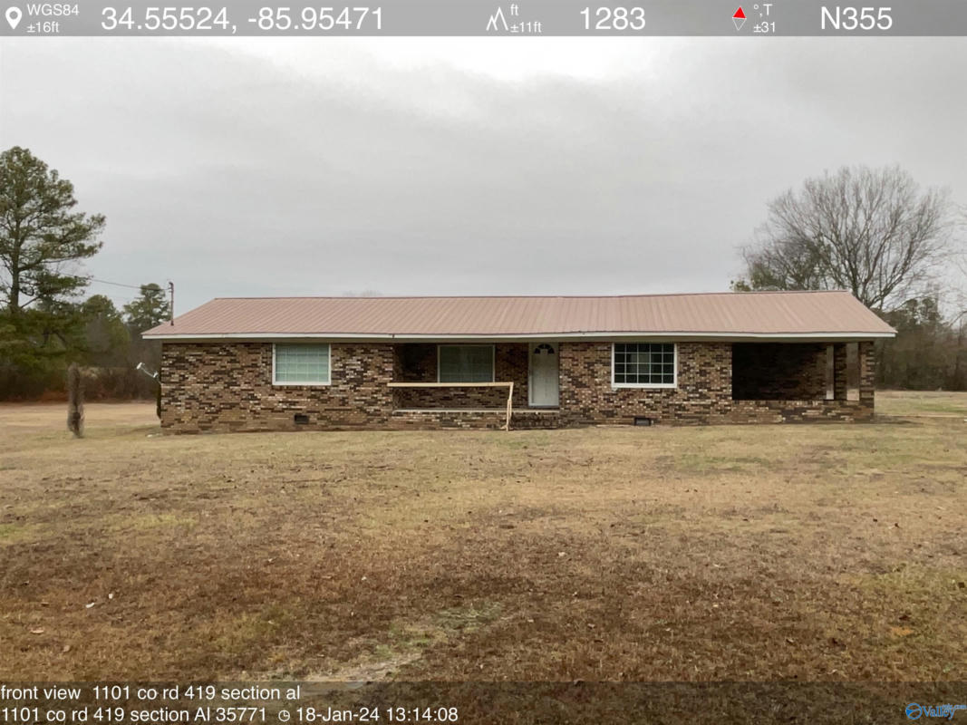 1101 COUNTY ROAD 419, SECTION, AL 35771, photo 1 of 21